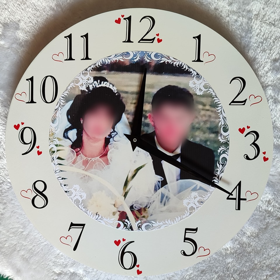 Horloge personnalisé