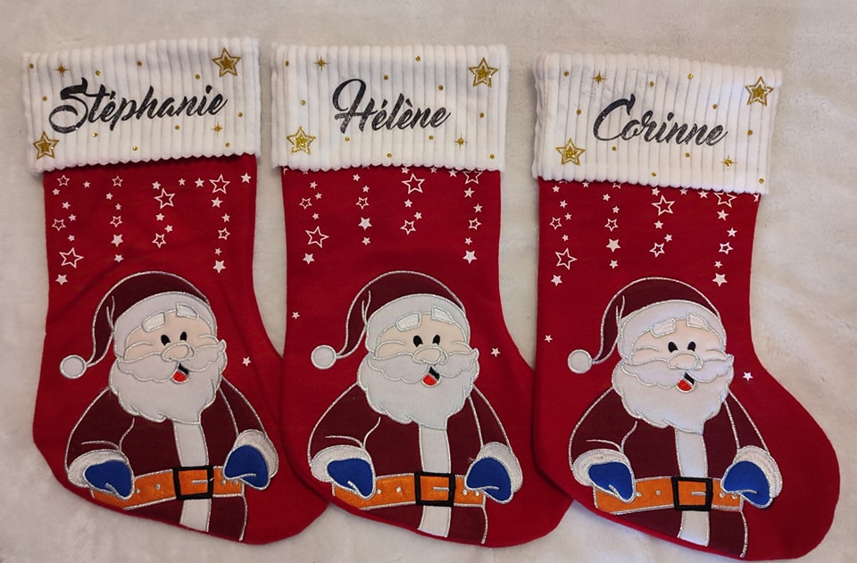 Bottes de Noël personnalisé